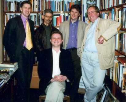 John Frankish, Nikos Kokkinos, Nick Thorpe, Robert Morkot and Peter James