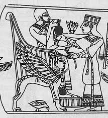 Canaanite king depicted on one of the Megiddo ivories